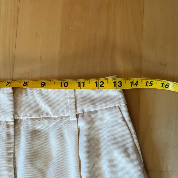 Primark High-waist Wide Leg Dress Pants Ivory Size 4 - Picture 5 of 8